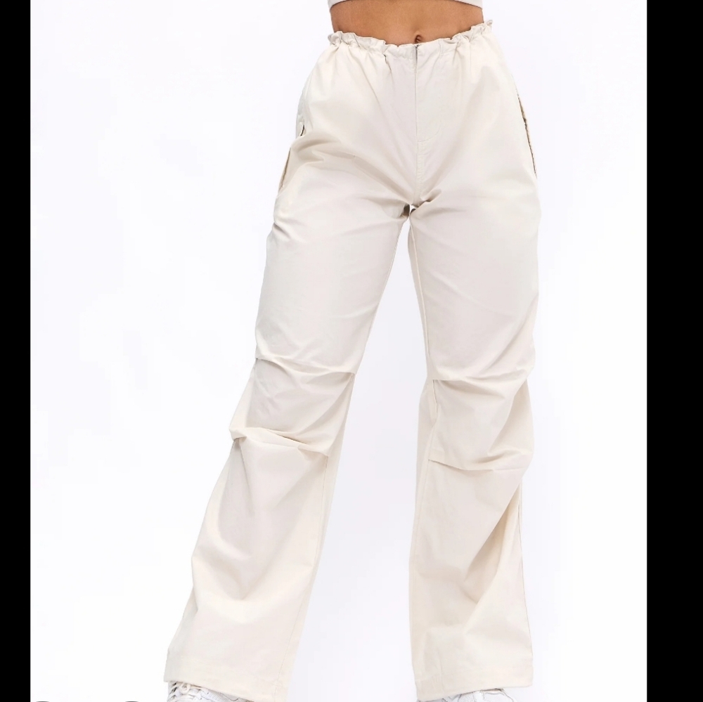 BuffBunny Adventure Cargo Pants In Cream
